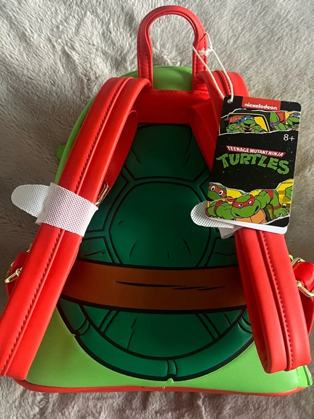 Loungefly Nickelodeon TMNT Raphael Backpack - Picture 3 of 5